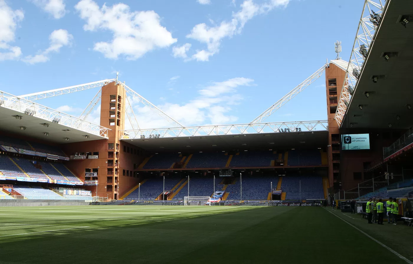 Stadio Ferraris in attesa di Sampdoria Torino formazioni ufficiali Serie A 2022-2023